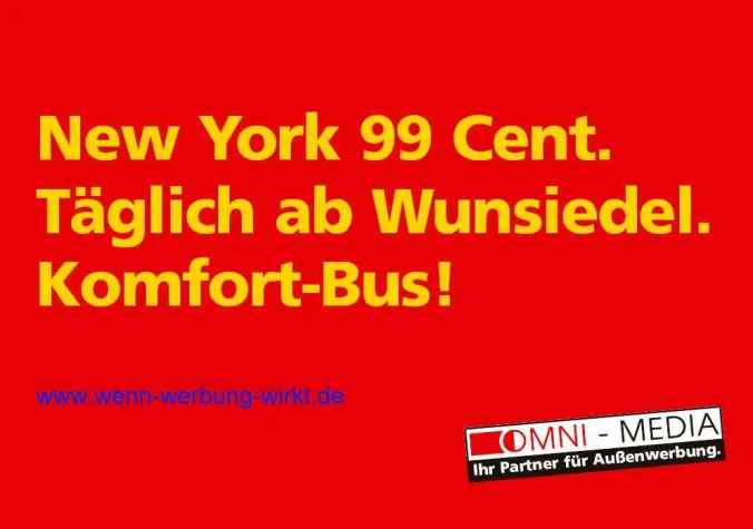 Bild: wenn Werbung wirkt - Wunsiedel ist überall