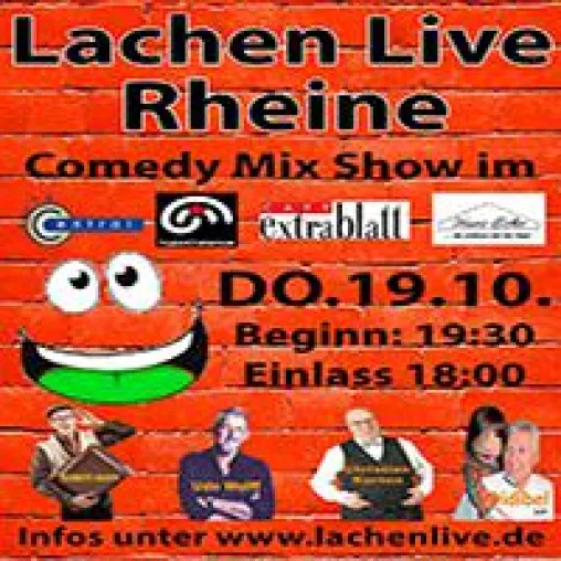 "Lachen live" erstmalig in Rheine Bild: "Lachen live" erstmalig in Rheine