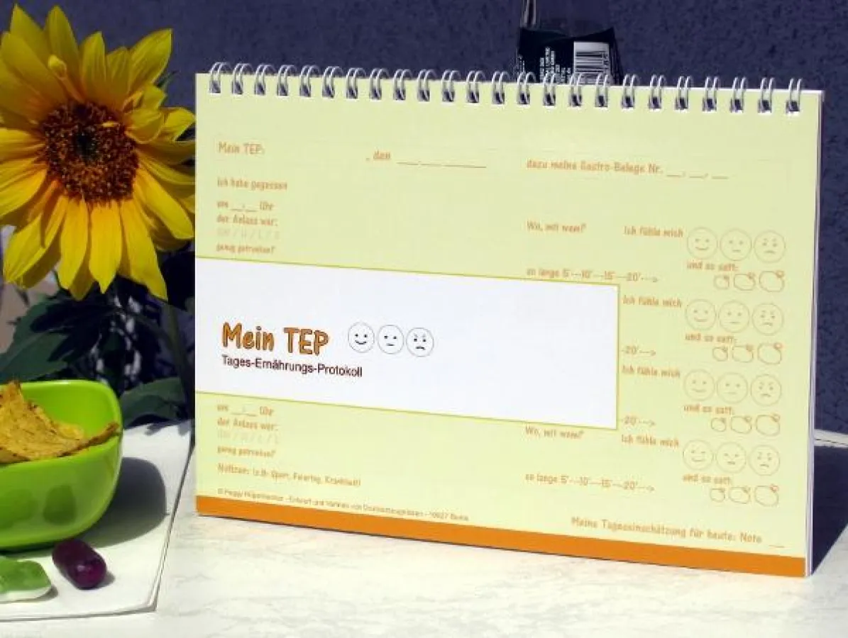 Mein TEP - das Ernährungsprotokoll macht eine gute Figur!
