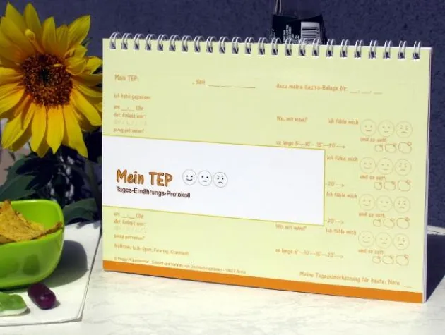 Mein TEP - ein Ernährungsprotokoll als Lifestyleprodukt Bild: Mein TEP - ein Ernährungsprotokoll als Lifestyleprodukt