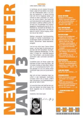 Bild: Aktuelle Ausgabe von „Leben & Arbeiten im Ausland“ erschienen