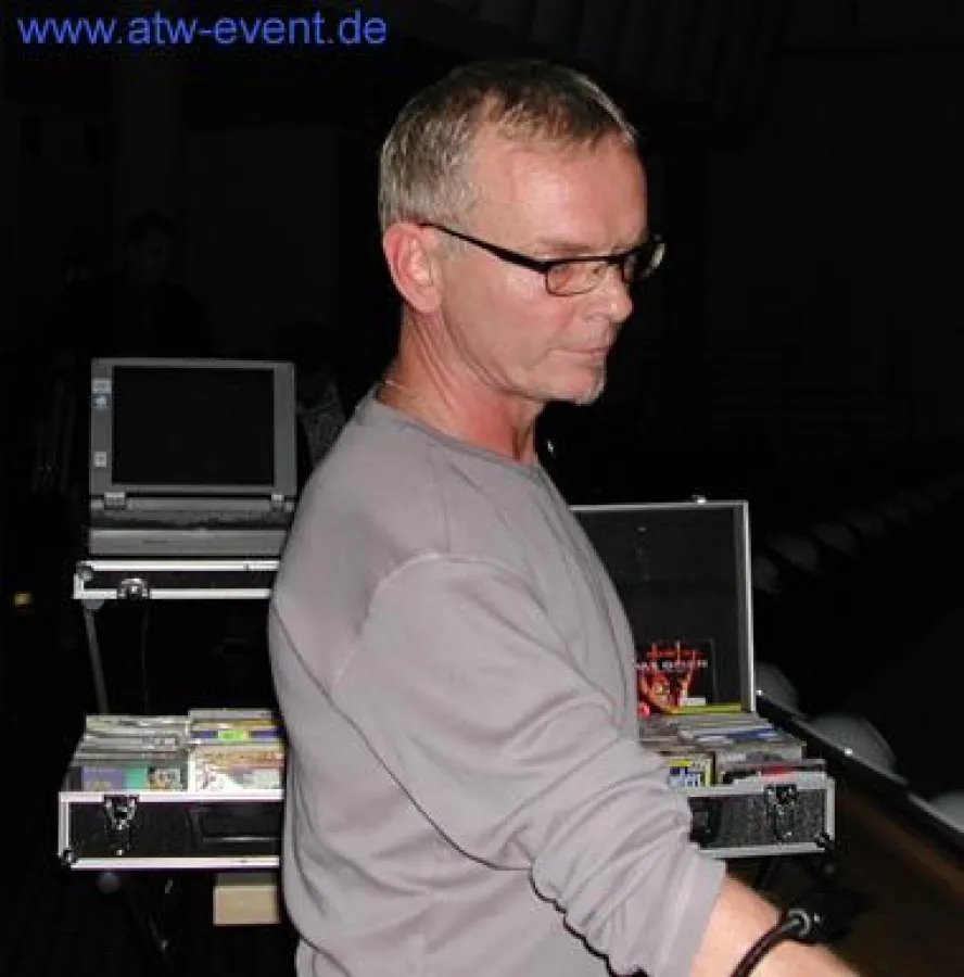DJ Volkmar Herde im Einsatz