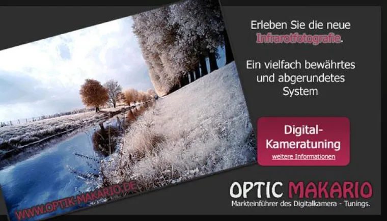 Bild: Infrarotfotografie für digitale SLR-Kameras durch Umbau-Service