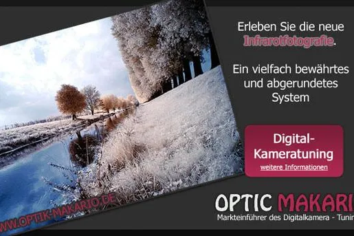 Bild: Infrarotfotografie für digitale SLR-Kameras durch Umbau-Service