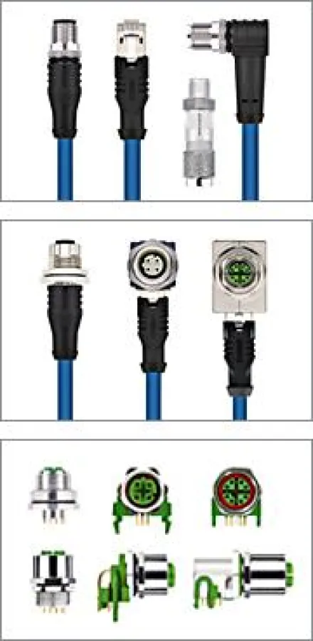 Wanddurchführungen, umspritzte und selbstkonfektionierbare Steckverbinder sowie relowfähige Flansche