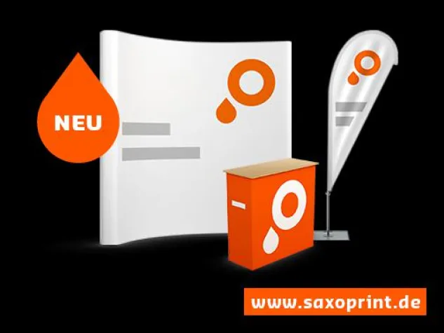 Bild: Neu bei SAXOPRINT: Werbetechnik