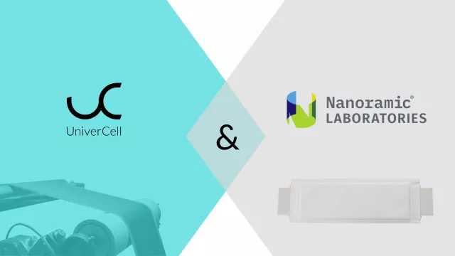 New strategic collaboration between UniverCell and Nanoramic Bild: New strategic collaboration between UniverCell and Nanoramic