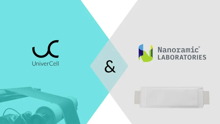Bild: New strategic collaboration between UniverCell and Nanoramic