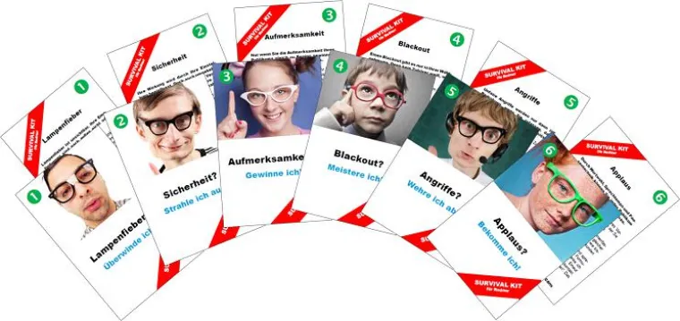 Bild: Endlich! – Ein Rettungsschirm für Rednerinnen und Redner