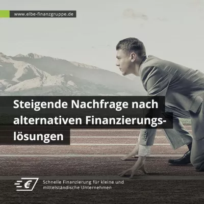 Bild: Steigende Nachfrage nach alternativen Finanzierungslösungen