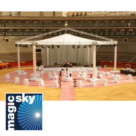 Bild: MAGIC SKY Mitte GmbH mit einmaliger Event-Architektur