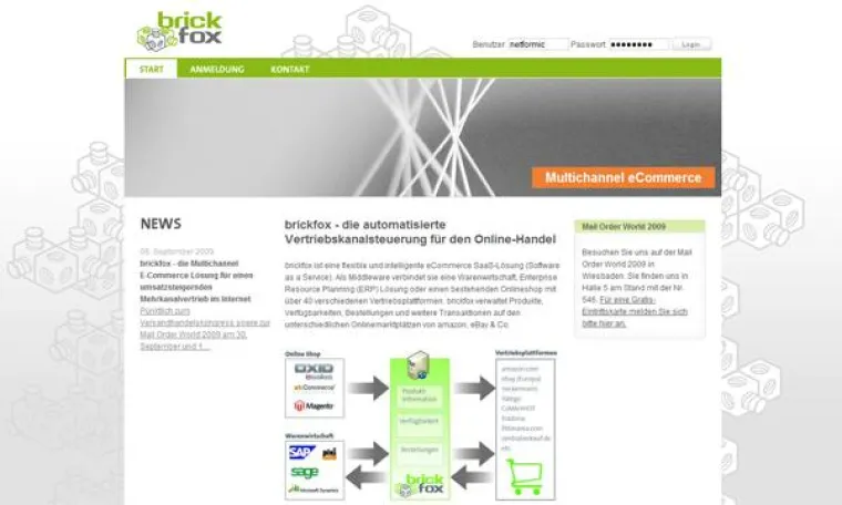 EOD European Online entscheidet sich für brickfox als Multichannel eCommerce Lösung Bild: EOD European Online entscheidet sich für brickfox als Multichannel eCommerce Lösung
