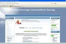 Verkaufsoffene Sonntage Bild: Verkaufsoffene Sonntage