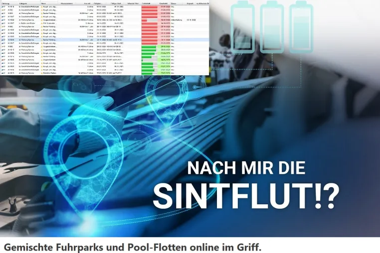 Pool-Fahrzeug genutzt und nach mir die Sintflut Bild: Pool-Fahrzeug genutzt und nach mir die Sintflut
