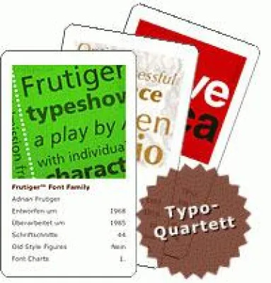 Bild: R9005 Designportal präsentiert das erste Online-Typografie-Quartett