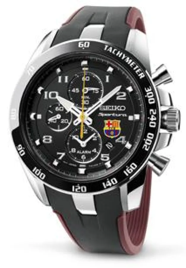 Der 2012 Sportura FC Barcelona Team-Chronograph SNAE93P1.