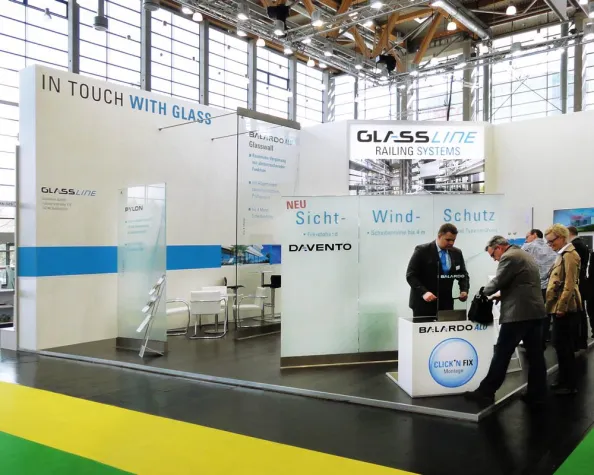 Bild: Premiere innovativer Produktkonzepte von GLASSLINE auf der Weltleitmesse fensterbau/frontale 2014
