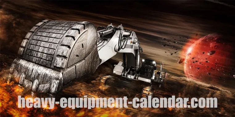 Bild: Der neue Heavy Equipment Calendar 2013 – er ist wieder unfassbar.