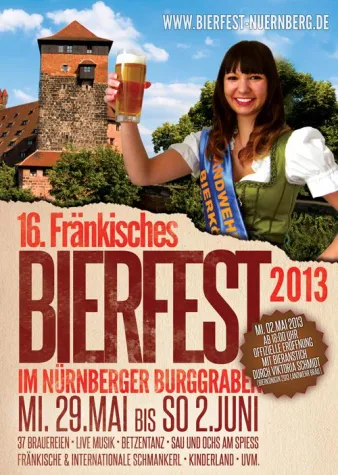 Bild: 16. Fränkisches Bierfest in Nürnberg