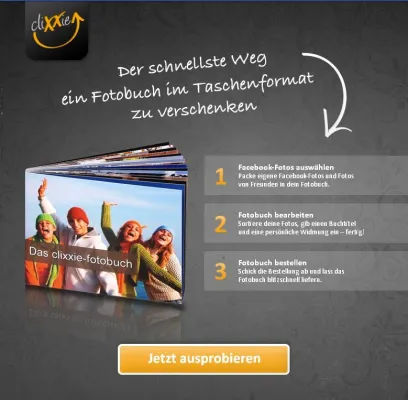 Bild: Neue App für Facebook: Mini-Fotobücher mit Facebook-Fotos erstellen