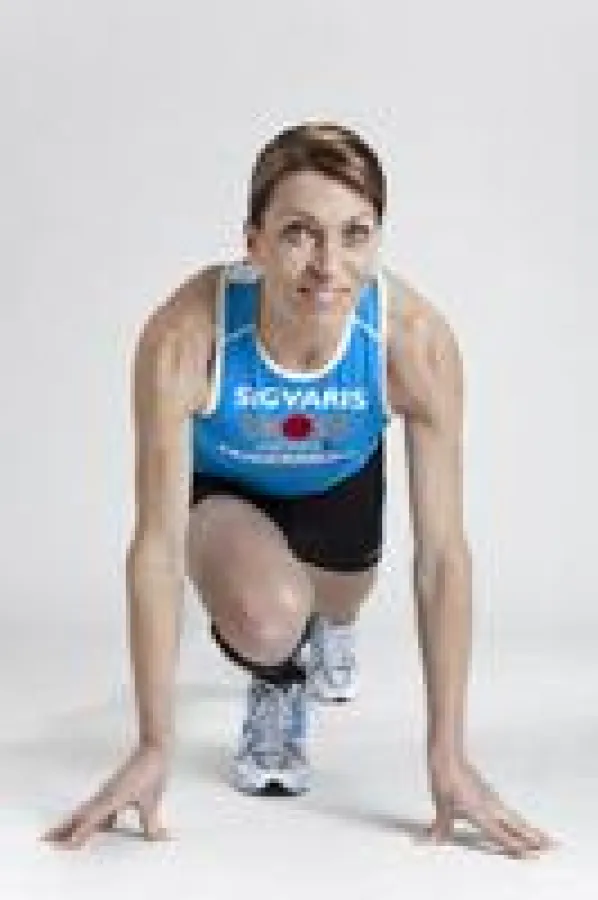 Die amtierende, zweifache Deutsche Marathon-Meisterin: Bernadette Pichlmaier.