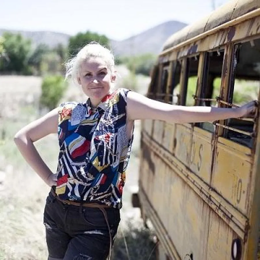 Die deutsche Siegerin Katja Hentschel