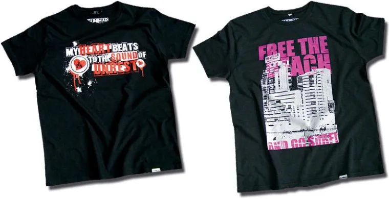 Bild: Surf- und Skatemarke Sunimar - Neue bio-faire Shirts für den Herbst