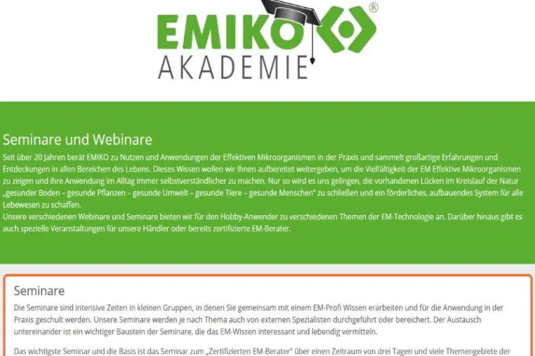 Bild: EMIKO Akademie stellt Jahresprogramm 2020 vor