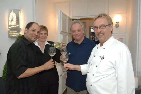 Bild: Prominenter Besuch im Restaurant "Gourmet Wagner" in Mayen