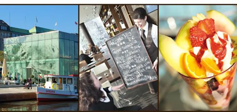 Coole Gastronomie mit Wasserblick Bild: Coole Gastronomie mit Wasserblick