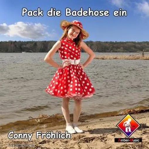 Bild: Conny Fröhlich, eine 10- jährige singt sich in die Herzen von Jung u. Alt