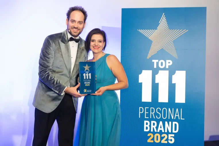 Bild: Kelly Malottke als eine der Top 111 Personal Brands 2025 ausgezeichnet
