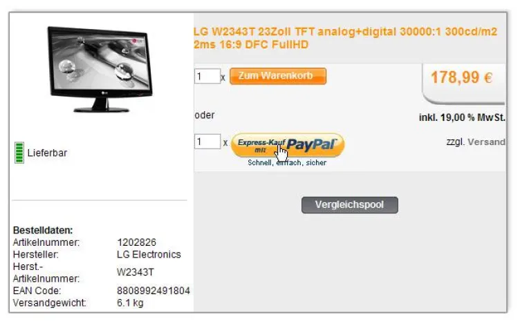 Bild: es:shop bietet Online-Käufern neue Zahlungsoptionen