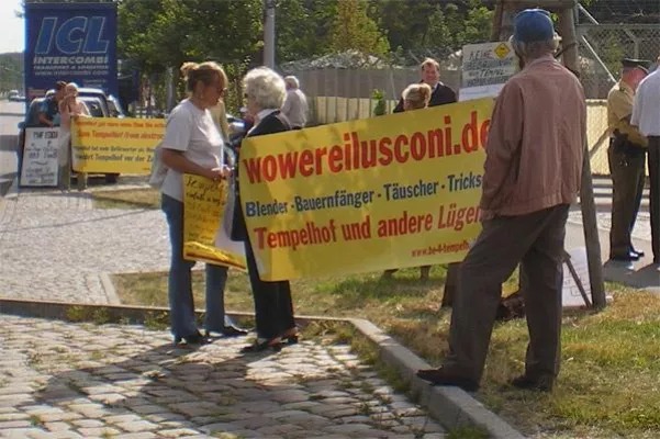 Bild: Aktionsbündnis fordert den Berliner Senat zur Einhaltung demokratischer Spielregeln auf