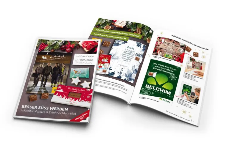 Bild: Vogel´s Süsse Werbe-Ideen startet mit individualisierbarem Händlerkatalog in die Weihnachtssaison 2019