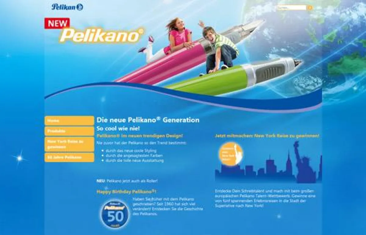 Die neue Pelikano Webseite