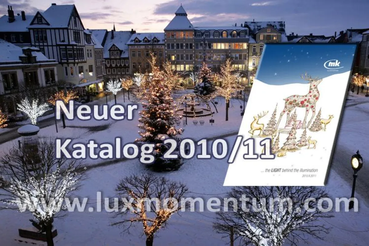 LUX MOMENTUM - neuer Katalog Lichtdekoration 2010/11