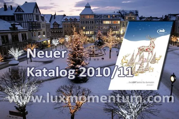 Neuer Katalog Lichtdekoration & Weihnachtsbeleuchtung Bild: Neuer Katalog Lichtdekoration & Weihnachtsbeleuchtung