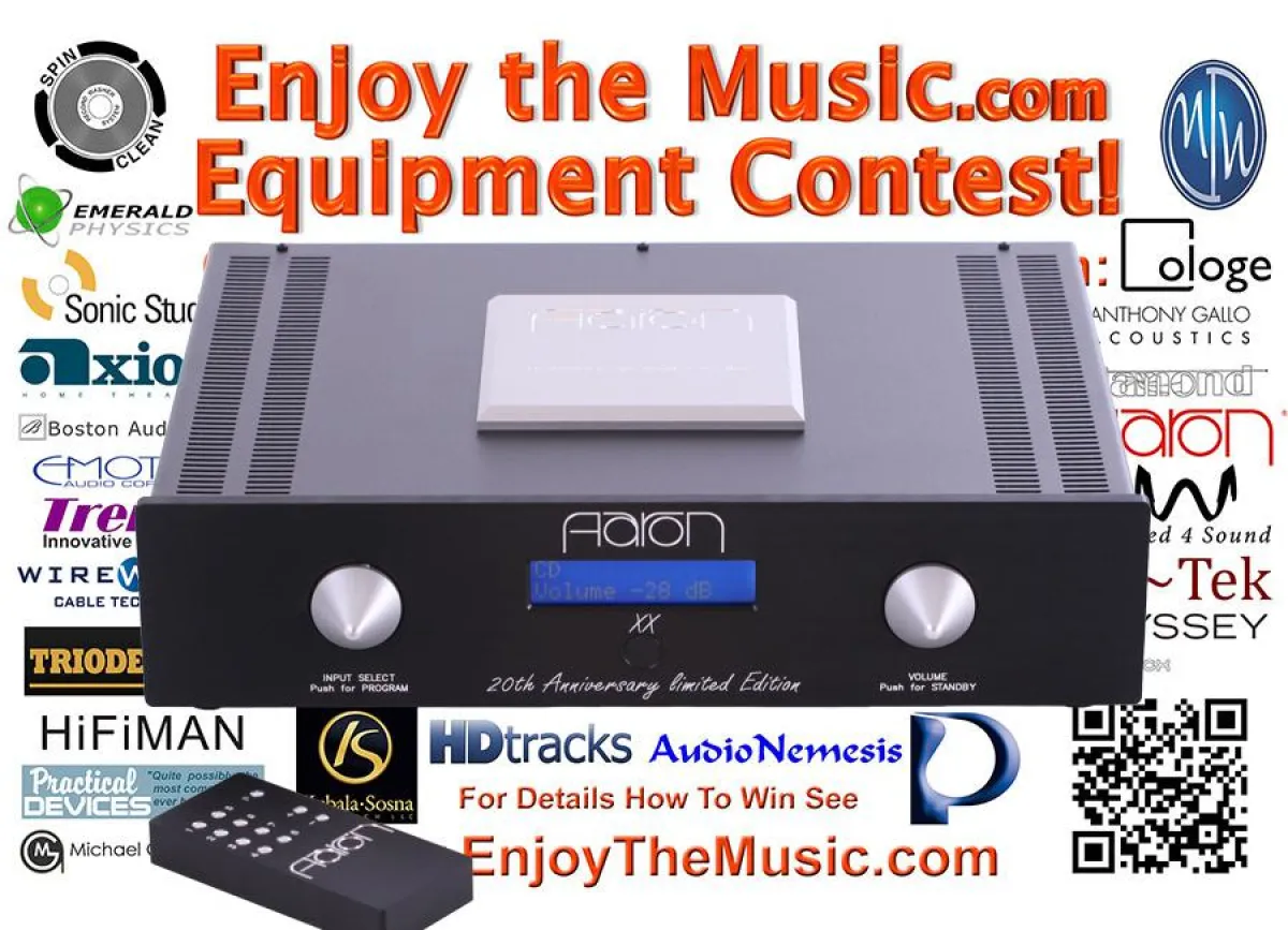 AARON XX High End Vollverstärker. Einer der Hauptpreise des EnjoytheMusic.com High End Audio Contest