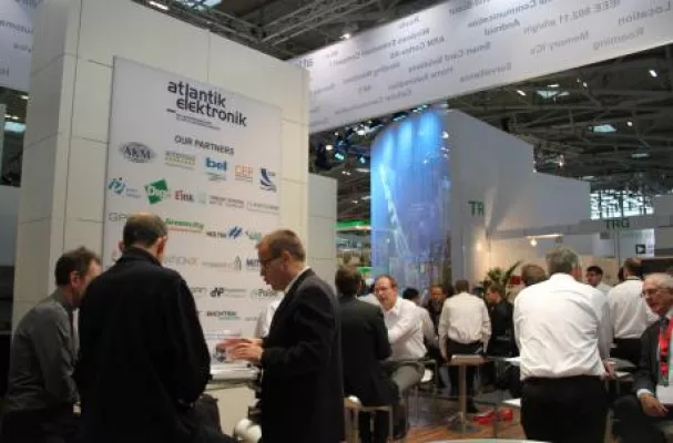 Bild: Atlantik Elektronik @ electronica 2014 in München