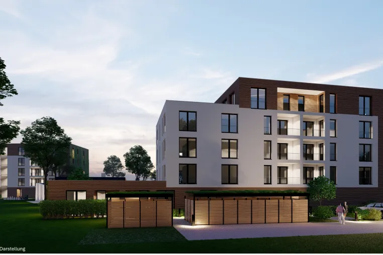 Bild: Neubauprojekt Residenz Ludwigshöhe Darmstadt - Wohnen 60 Plus 