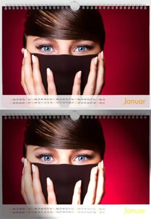 Ein tiefmatter absolut reflexionsfreier Druck mit hoher Farbintensität ist jetzt bei Online-Druck möglich.