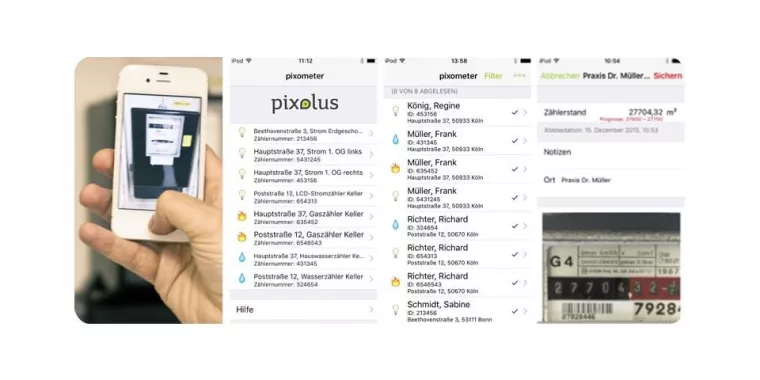 Bild: Zähler mit pixometer digital verwalten / E-world 2017
