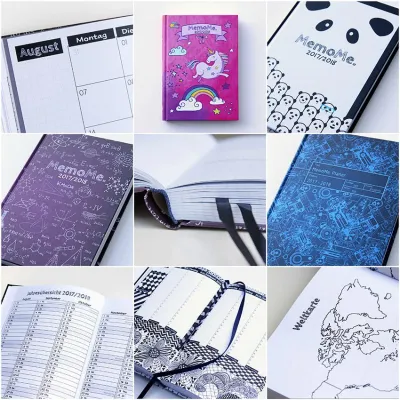 Bild: Kalender und Notizbuch in einem: Der MemoMe. Planer students 2017/2018 ist ab sofort erhältlich!