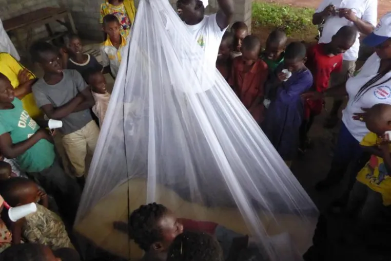 Wieder aktiv gegen Malaria! Bild: Wieder aktiv gegen Malaria!