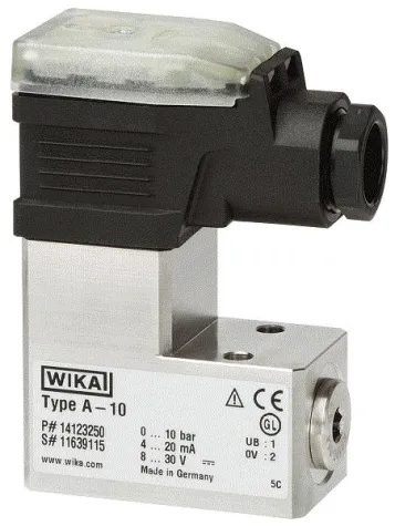 Bild: Druckmessumformer A-10 jetzt auch in Blockbauform