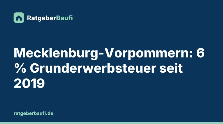 Bild: Hauskauf in Mecklenburg-Vorpommern: Was zum Kaufpreis kommt und wie das LFI fördert