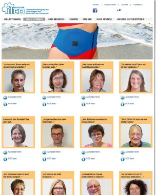 Bild: Menschen mit Stoma erzählen ihre persönlichen Geschichten