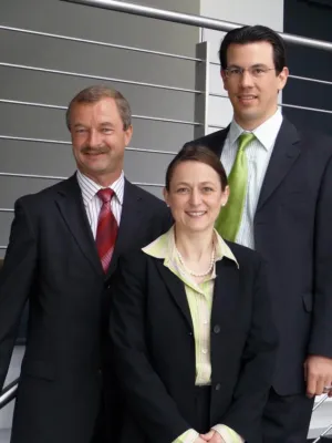 Führungstrio bei ulrich medical Bild: Führungstrio bei ulrich medical