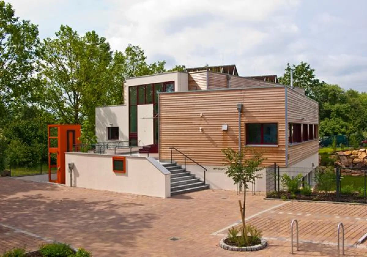 Das munnosal-Zentrum - bereits 2010 nach dem GreenBuilding-Programm zertifiziert.